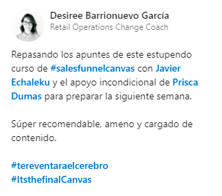 Opinión Desiree Barrionuevo